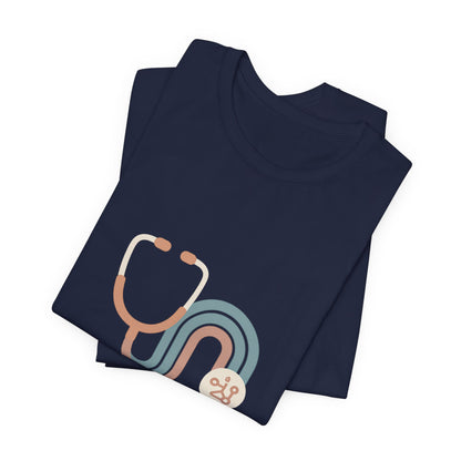 Nursing Student T-Shirt – Bella Canvas Jersey Tee | Minimalist Aesthetic Design