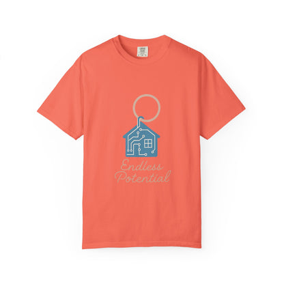 Real Estate Agent T-Shirt – Comfort Colors Garment-Dyed Tee | Minimalist Aesthetic, Professional Mood