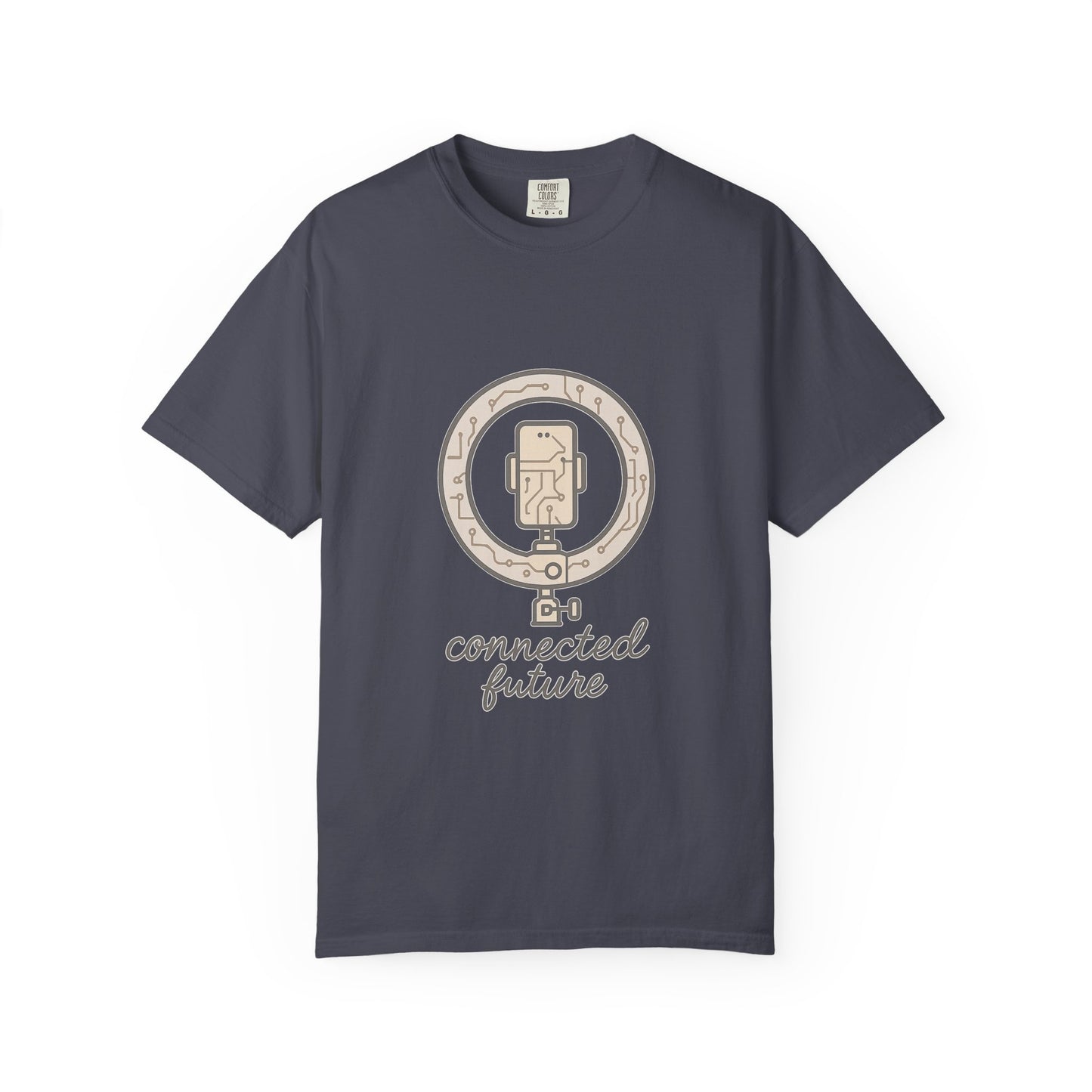 Influencer T-Shirt – Vintage-Wash Comfort Garment-Dyed Tee | LM Apparel – product photo 6