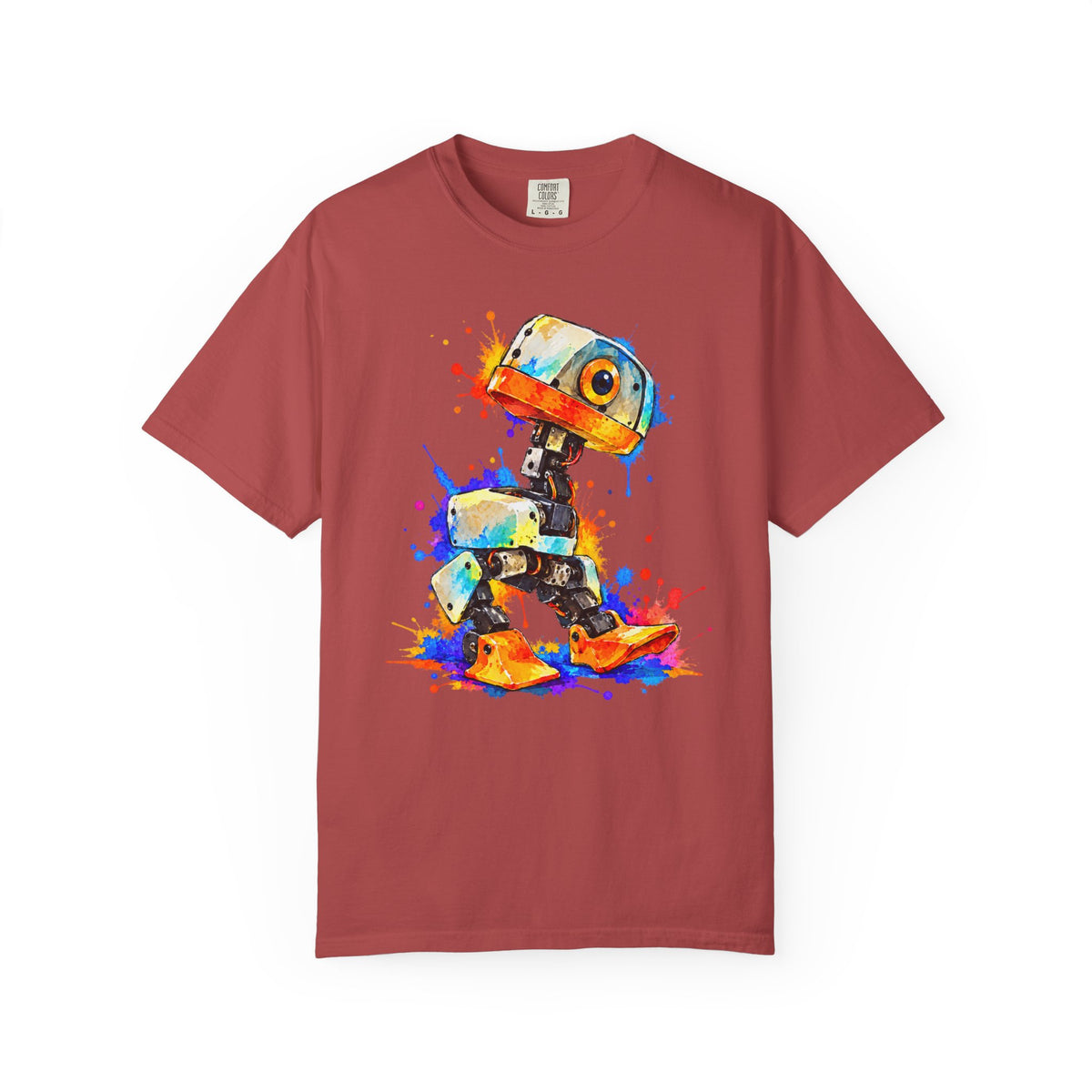 Microduck Robot Splash Art T-Shirt