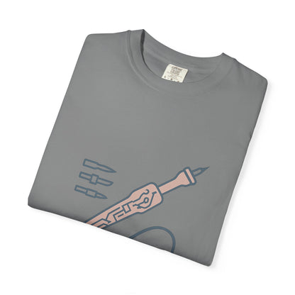 Electrical Engineer T-Shirt – Vintage-Wash Comfort Garment-Dyed Tee for Men & Women | Electrical Engineer Gift