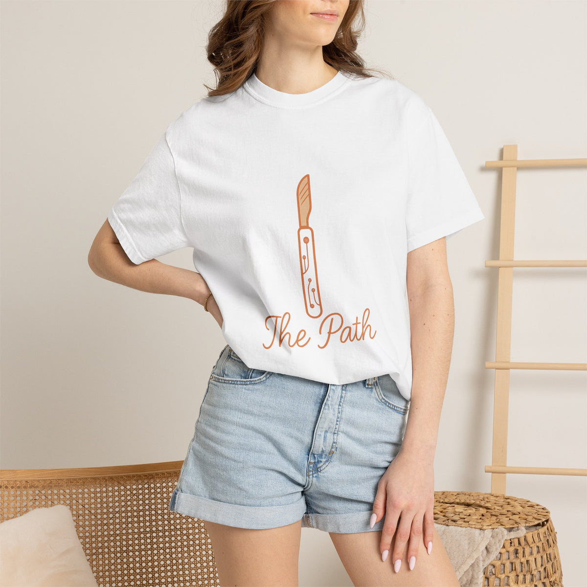 Medical Student T-Shirt – Comfort Colors Garment-Dyed Tee | Minimalist Medical Aesthetic