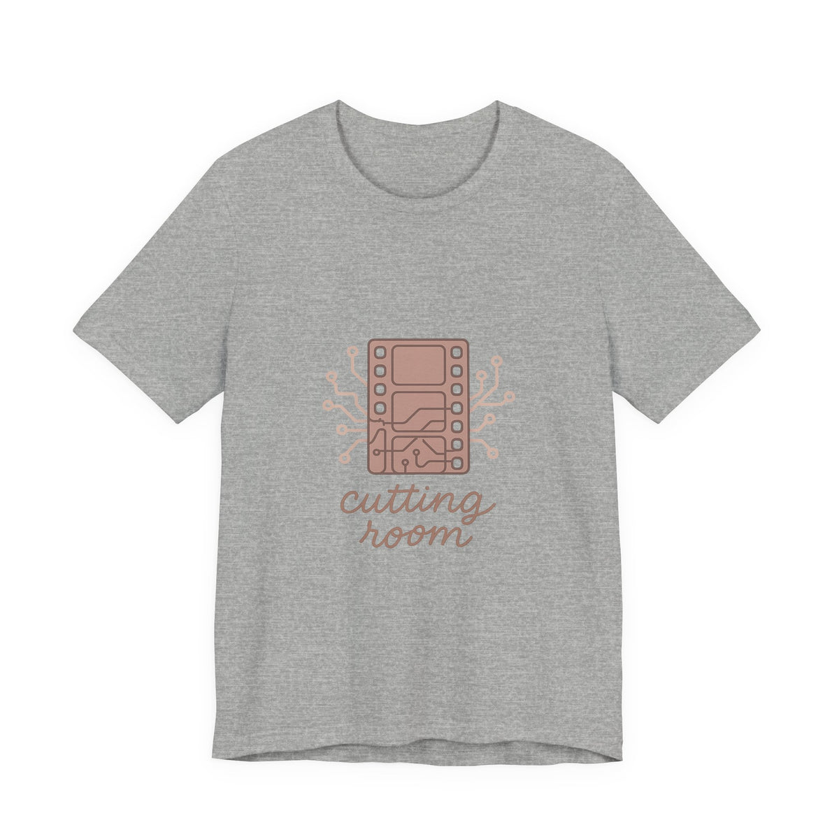 Video Editor T-Shirt – Bella Canvas Jersey Tee | Minimalist Vibes for Creatives