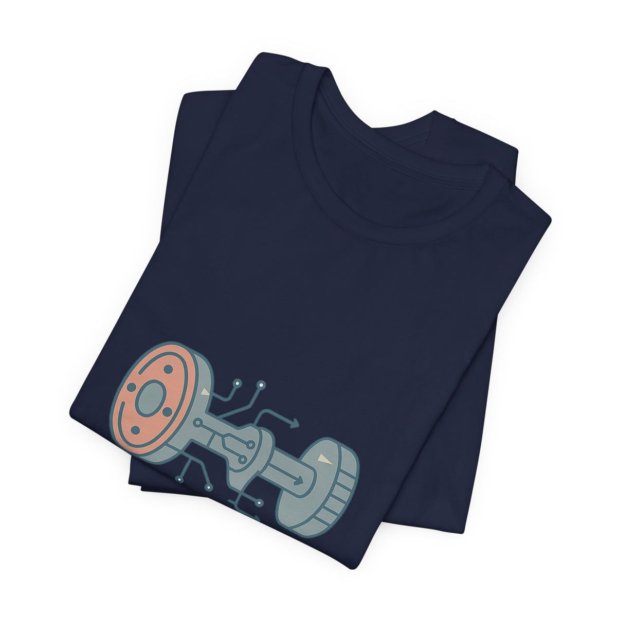 Mechanical Engineer T-Shirt – Bella Canvas Jersey Tee | Minimalist Mechanical Aesthetic
