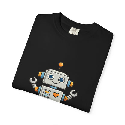 Mechanical Engineer robot workshop graphic tee by LM Apparel, product photo