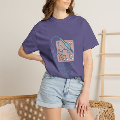 Computer Science Student T-Shirt – Comfort Colors Garment-Dyed Tee | Minimal Aesthetic for Techies