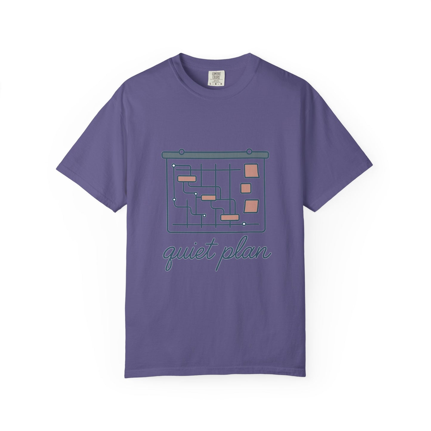 Project Manager T-Shirt – Vintage-Wash Comfort Garment-Dyed Tee | LM Apparel – product photo 7