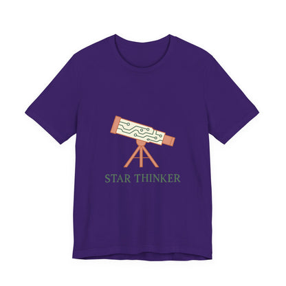 Astronomer T-Shirt – Bella Canvas Jersey Tee | Celestial Minimalism Awaits