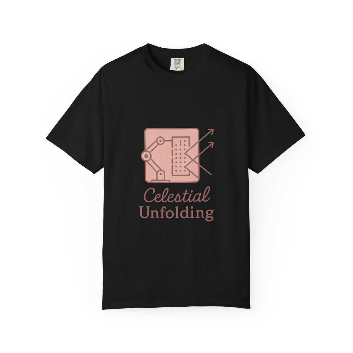 Astronomer T-Shirt – Comfort Colors Garment-Dyed Tee | Celestial Geometry Awaits