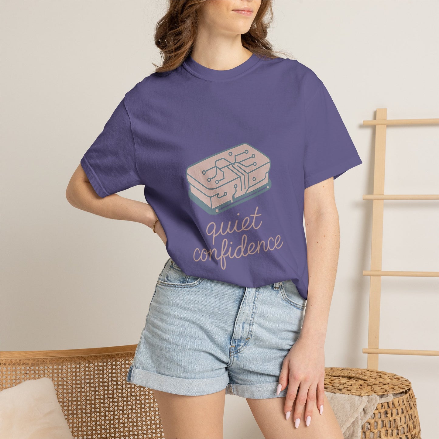 Tutor T-Shirt – Vintage-Wash Comfort Garment-Dyed Tee for Men & Women | Tutor Gift