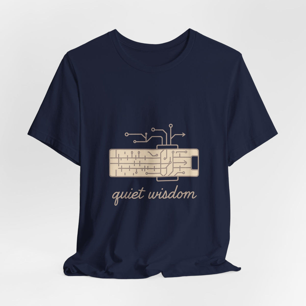 Tutor T-Shirt – Bella Canvas Jersey Tee | Minimalist Design, Positive Vibes