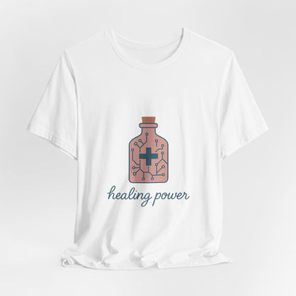 Nurse Gift T-Shirt – Inspirational Minimalist Design by LM Apparel, front view