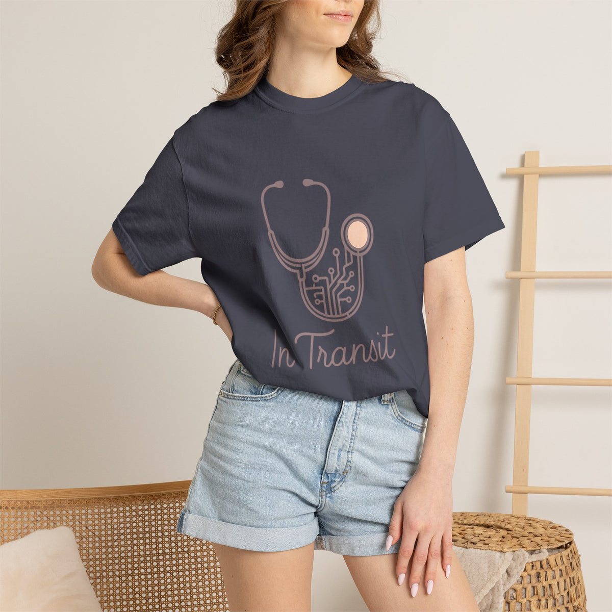 Medical Student T-Shirt – Comfort Colors Garment-Dyed Tee | Minimalist Medical Student Aesthetic