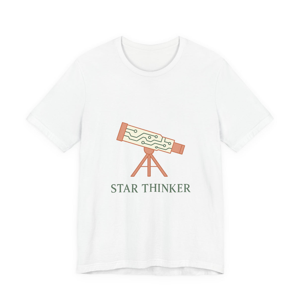 Astronomer T-Shirt – Bella Canvas Jersey Tee | Celestial Minimalism Awaits