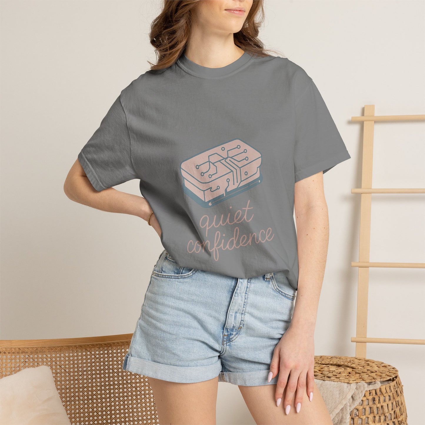 Tutor T-Shirt – Vintage-Wash Comfort Garment-Dyed Tee for Men & Women | Tutor Gift