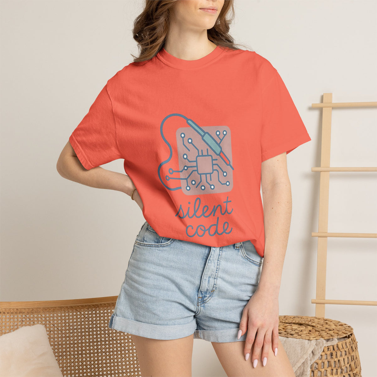 Computer Science Student T-Shirt – Comfort Colors Garment-Dyed Tee | Minimal Aesthetic for Techies
