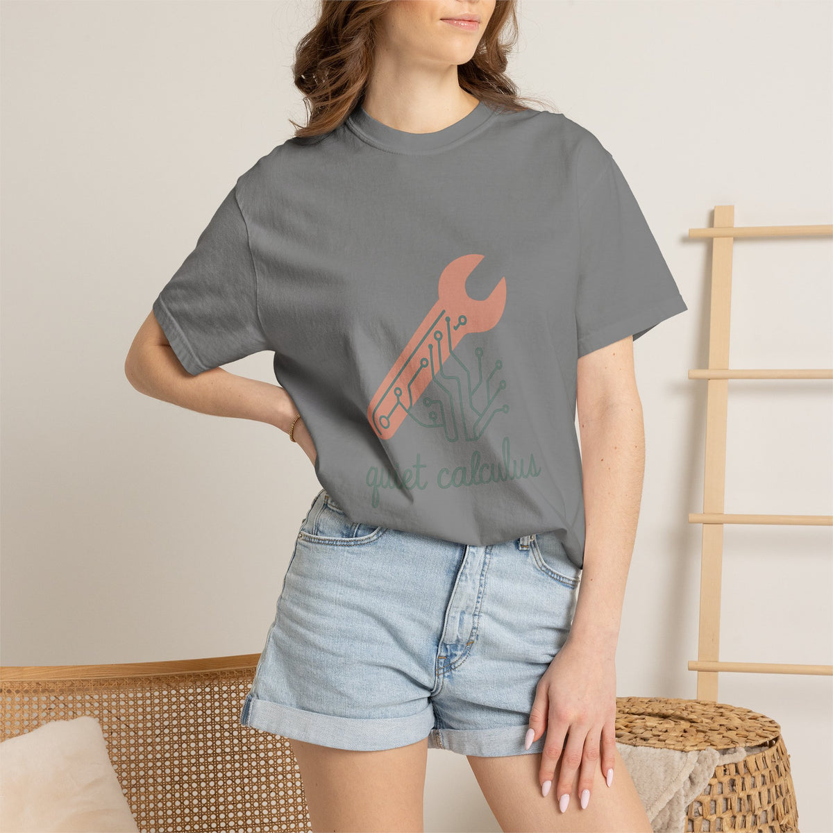 Engineering Student T-Shirt – Comfort Colors Garment-Dyed Tee | Minimalist Aesthetic Design