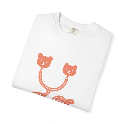Nurse T-Shirt – Vintage-Wash Comfort Garment-Dyed Tee | LM Apparel – product photo 9