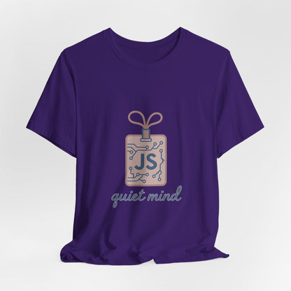 Web Developer T-Shirt – Bella Canvas Jersey Tee | Minimalist Aesthetic for Coders