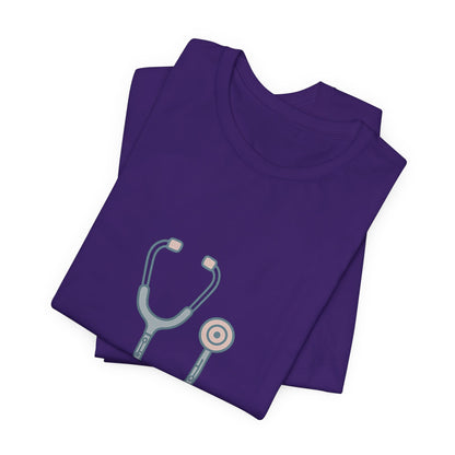 Nurse Unisex Jersey Short Sleeve Tee – Bella Canvas Jersey Tee | Minimalist Aesthetic for Nurses