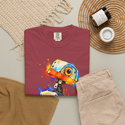 Microduck Robot Splash Art T-Shirt