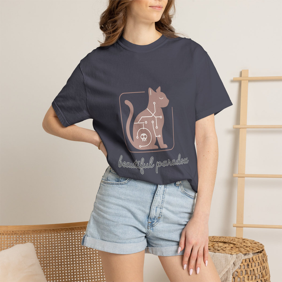 Science Teacher T-Shirt – Comfort Colors Garment-Dyed Tee | Minimalist Science Aesthetic